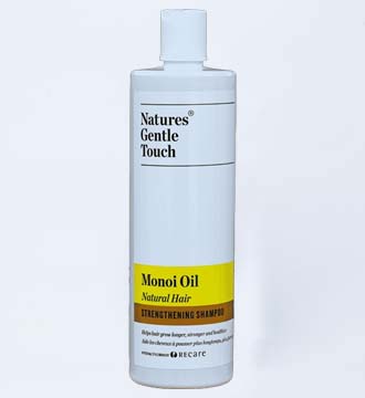 Monoi Oil Natural Hair Strengthening Shampoo (500ml)